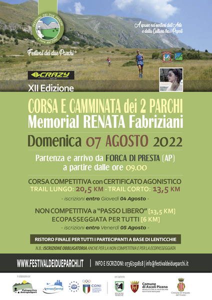 70x100 Memorial Fabriziani 2022