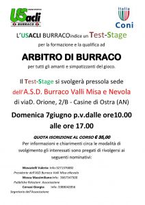 thumb LOCANDINA PER TEST-STAGE QUALIFICA ARBITRI 7-6-15
